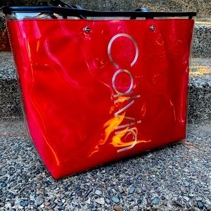 CALVIN KLEIN MALLORY CLEAR TOTE (NEW)
